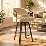 Dawson Kitchen Island Chair - Smoked Oak 2