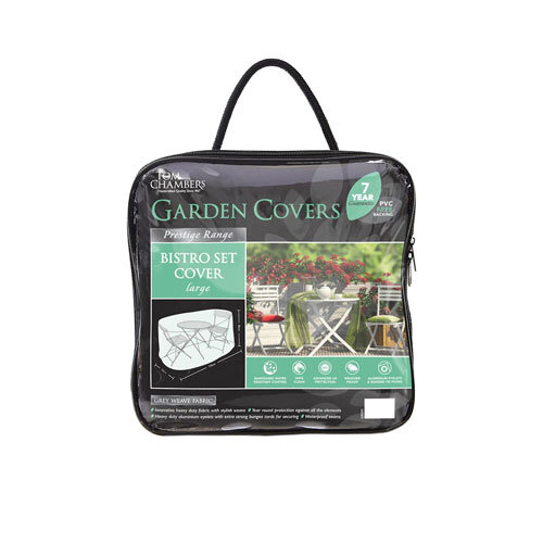 Buy Bistro Set Cover Large (Prestige Grey) online Tadhg O'Connor Ltd.