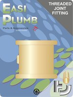 Easi Plumb 1/2" Brass Round Socket