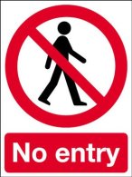 Safety Signs - Medium 300mm