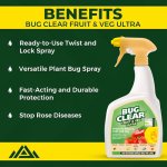 Bug Clear Organic Ultra Spray - 800ml 4