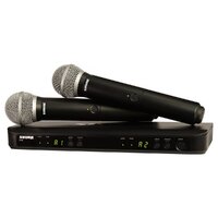Shure BLX288/PG58 | Dual Channel Handheld Wireless System
