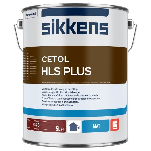 Sikkens Cetol HLS Plus Mahogany Tin 5L