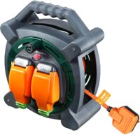 EXTENSION LEAD 2 SKT WP 20M 13A PERF CASE REEL