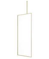 MIRAGE 900MM BRUSHED GOLD FRAME WITH CLEAR GLASS
