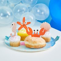 Sea Friends Food Picks - Pack of 12