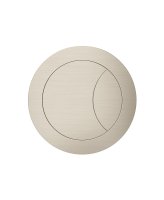 BRUSHED NICKEL PUSH BUTTON