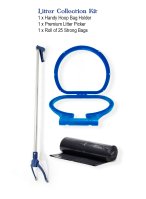 Litter Collection Set  Premium (Hoop/Bags&Picker)