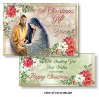 Christmas Gift Wallet Card/1 Design   (99934)