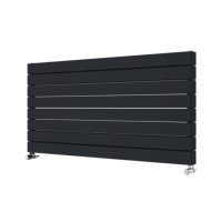 Tucker French 595 x 1200mm Double Panel Anthracite Horizontal Radiator (Heating Only)