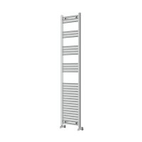 Tucker French 22mm Cross Bar Straight Towel Rail 1800 x 400mm (Heating Only) Chrome PHGT180-40CP