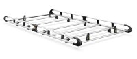 Deliver 7 2023- L2, H1 Twin Rear Doors - ULTI Rack+ (Aluminium) - 6 Bar Roof Rack