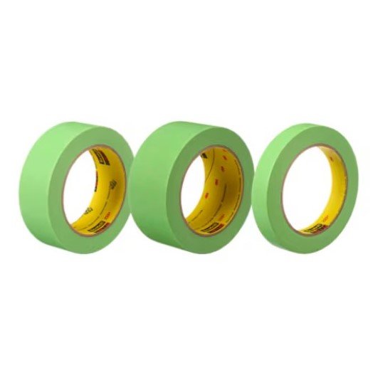 Scotch® Performance Masking Tape 233+ 26341, Green, 72 mm x 55 m
