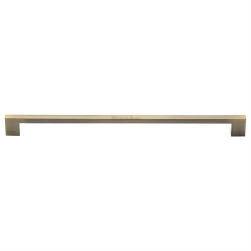 C0337-320-AT - Heritage Brass Cabinet Pull Metro Design 320mm CTC Antique Brass Finish