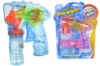 Light Up Auto Bubble Gun