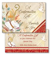 Confirmation Gift Wallet Card/Symbolic   (F28120)
