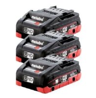 Metabo Battery Set 3 x 4.0Ah Li-HD and Charger