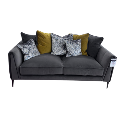 Harlow 3 Seater Sofa - D Fabric