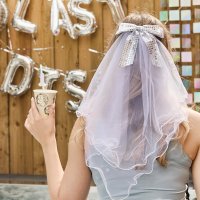 Disco Bow Veil - Pack of 1