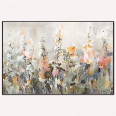 Rustic Garden Light Velvet Canvas Art &ndash; 143 x 93cm  