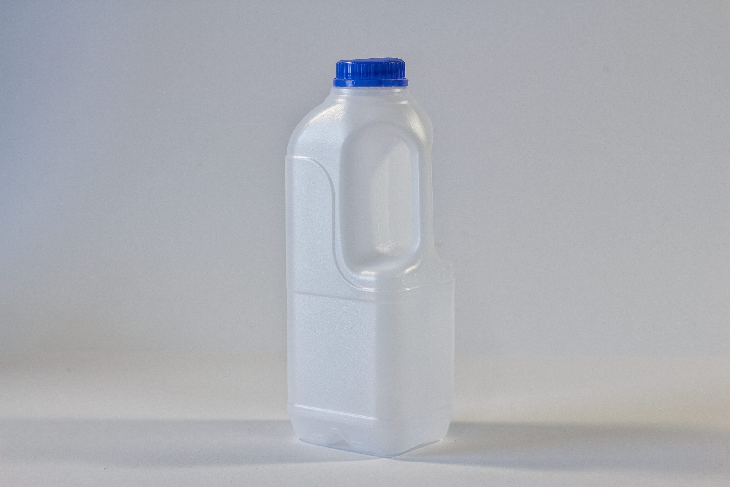 1 Litre Milk Container - 38mm Cap - Blue
