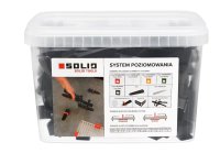 SolidTools Tile Levelling Wedges Black Bucket of 100 6459