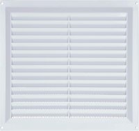 225 x 225 mm (9 x 9") White Plain Louvre