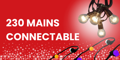 230V MAINS CONNECTABLE