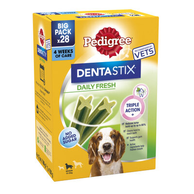Pedigree Dentastix Fresh for Medium Dogs 4 x 28