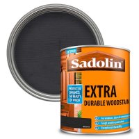 Sadolin Extra Durable Woodstain Ebony 1L