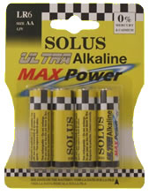 SOLUS LR6/AA 18x4 BATTERIES