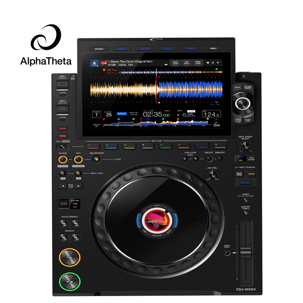Alpha Theta CDJ-3000X Professional Multi Player