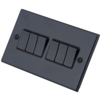 Granite Blue 6 Gang 2 Way Switch 6103-006