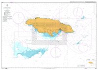 ADMIRALTY Chart - 3936 Approaches to Jamaica