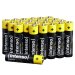 Intenso Energy Ultra AAA batteries &ndash; black and yellow alkaline cells