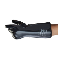 Ansell AlphaTec&trade; Neoprene Gloves, Black, Size 10