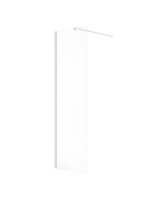 ASPECT 500MM WETROOM PANEL MATT WHITE