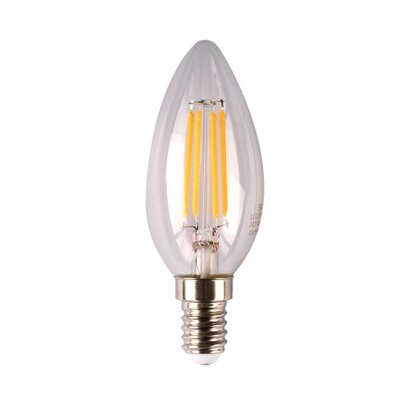 4W LED Candle Dimmable Lamp with Small Edison Screw Base 2700k