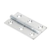 49923 - Satin Chrome 2 Inch Butt Hinge (Pair)