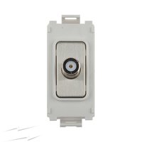 Schneider Ultimate Screwless Grid Stainless Steel Satellite  Module|LV0701.1469