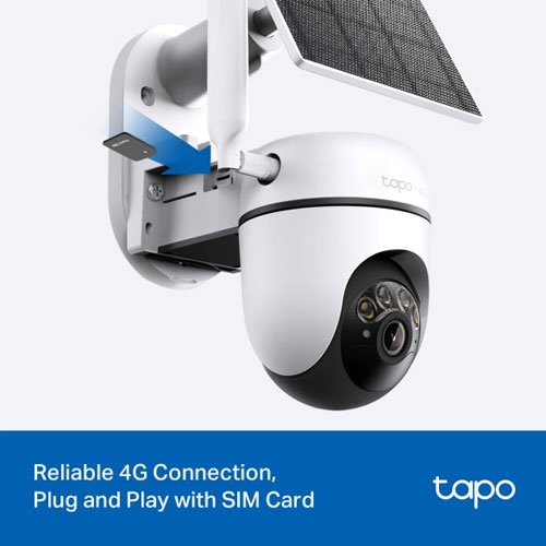 TP-Link Tapo 4G LTE Solar Pan & Tilt Security Camera Kit | TAPOC615GKIT 3