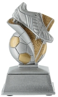 11cm Soccer Boot & Ball (Silver & Gold) | TC1