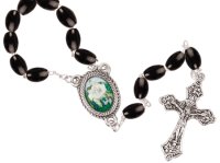 LOOSE ROSARY/BLACK/KNOCK   (L/6080/BLACK)