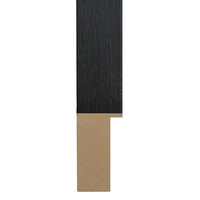Black Open Grain