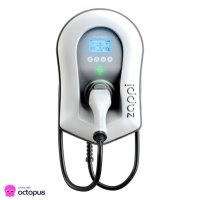 Zappi EV Charger 7KW To 22KW Tethered White 