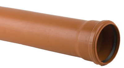 160mm BS Single Socket Pipe 6m