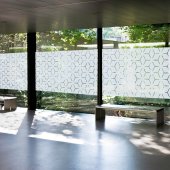 ASLAN E 300 &ndash; Glass Decoration Film with a Sandblasted Look