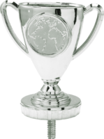 80 x 70mm Cup Holder (Silver)