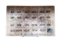 TOP BOX SET OF SPARE TAP CARTRIDGES 1/2"
