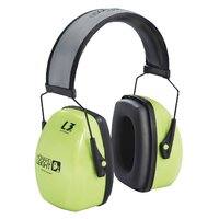 Leightning L3HV Hi-Vis Headband Ear Muff SNR 34dB